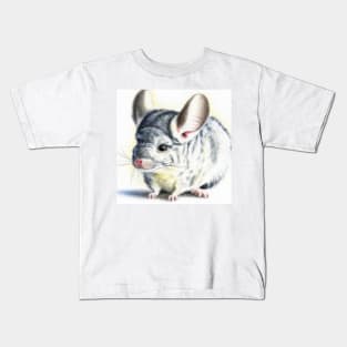 cute chinchilla 1 Kids T-Shirt